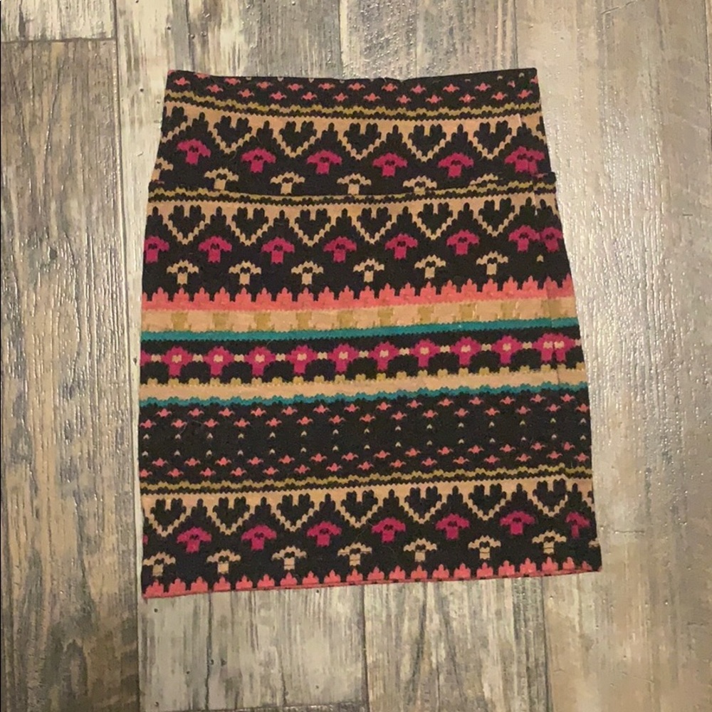Tribal Mini-Skirt Juniors L